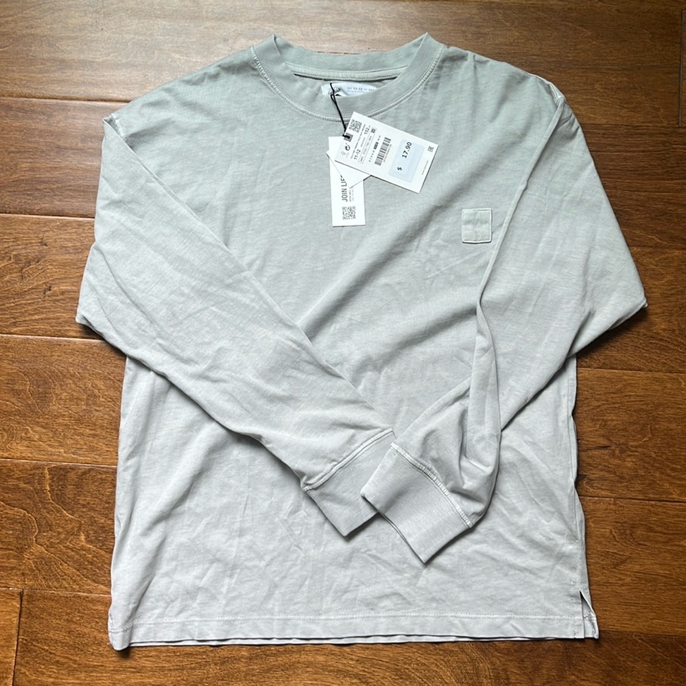 NWT Zara long sleeve tee. Boys size 11-12